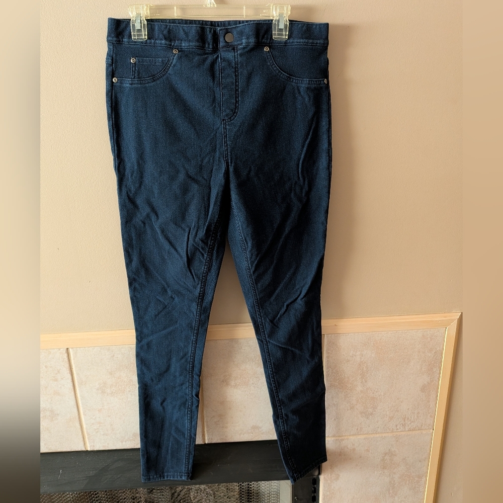 Adventuridge, Navy Fleece Lined Jeggings, Size L
